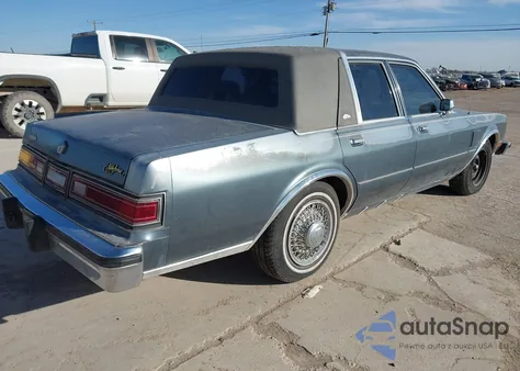 1986 Chrysler Fifth Avenue из США, поврежденный, VIN 1C3BF66P2GX594059